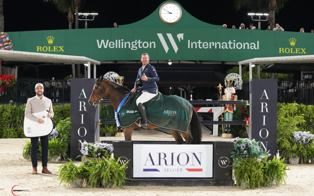 Arion Sellier is a Proud Sponsor at Wellington International